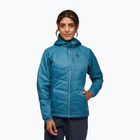 Moteriška pašiltinta striukė Black Diamond Solution 2.0 Hoody creek blue