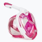Viso veido nardymo kaukė SEAC Magica white/pink