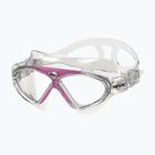 Vaikiška plaukimo kaukė SEAC Vision Jr pink
