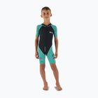 Vaikiškas plaukimo kostiumas SEAC Dolphin Shorty 1,5 mm black/tiffany