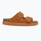 Moteriškos šlepetės Scholl Noelle Chunky Suede cognac