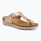 Moteriškos šlepetės per pirštą Scholl Boa Vista Med rose/gold