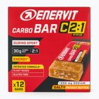 Energetinių batonėlių rinkinys Enervit C2:1 Carbo Pro 12 pcs x 45 g salty peanut butter