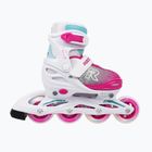 Vaikiški riedučiai Roces Jokey X Girl white/pink