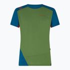 La Sportiva vyriški alpinistiniai marškinėliai Grip green-blue N87718623