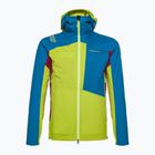 Vyriška lietaus striukė La Sportiva Crizzle EVO Shell lime punch/electric blue su membrana