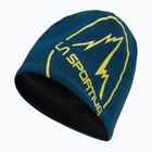 La Sportiva Circle Beanie storm blue/lime peach žieminė kepurė