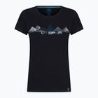 La Sportiva Peaks moteriški trekingo marškinėliai juodi O189999