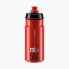 Dviračio vandens butelis Elite Jet 550 ml red/grey logo