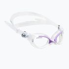 Moteriški plaukimo akiniai Cressi Flash clear/clear lilac DE203041