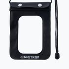 Cressi vandeniui atsparus telefono dėklas, juodas XDF300050