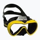 Nardymo kaukė Cressi A1 Anti Fog black/yellow