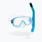 Nardymo rinkinys Cressi Sirena + Island clear/aquamarine