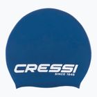 "Cressi Loira" ilgų plaukų plaukimo kepuraitė mėlyna/balta
