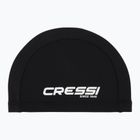 "Cressi Tago" juoda/balta plaukimo kepuraitė