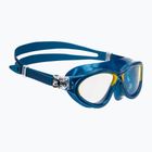 Vaikiška plaukimo kaukė Cressi Mini Cobra blue/yellow