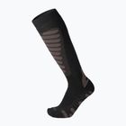 Slidinėjimo kojinės Mico Heavy Weight Superthermo Primaloft Merino Ski nero grigio