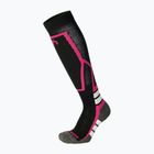 Vaikiškos slidinėjimo kojinės Mico Medium Weight Warm Control Ski nero/fucsia