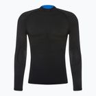 Vyriški Mico Odor Zero Mock Neck terminiai marškinėliai juoda IN01451
