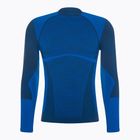 Vyriški termo marškinėliai Mico Warm Control Round Neck blue IN01850
