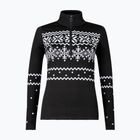 Moteriškas termoaktyvus džemperis Newland Groenlandia Half Zip black/white