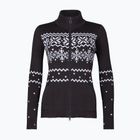 Moteriškas termoaktyvus džemperis Newland Guenda Full Zip black/white