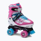 Vaikiškos ratukinės pačiūžos FILA Joy G white/pink/light blue