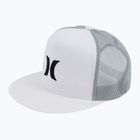 Vyriška kepuraitė su snapeliu Hurley Icon Solid Flat Trucker white