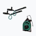 Guminės juostos treniruotėms su šiaurietiško ėjimo lazdomis GABEL Stride Power NW Rubber 20 lb žalios