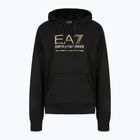 Vyriškas džemperis EA7 Emporio Armani Train Visibility Hoodie black / gold