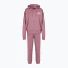 Moteriškas sportinis kostiumas EA7 Emporio Armani Train Visibility Zip dusky orchid