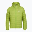 Vyriška striukė EA7 Emporio Armani Train Core Id Down Light Jacket Hoodie macaw green