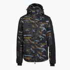 Vyriška slidinėjimo striukė EA7 Emporio Armani Ski Kitzbuhel Protectum7 Graphic brown camou