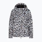 Moteriška slidinėjimo striukė EA7 Emporio Armani Ski Kitzbuhel Softshell fancy white animalier