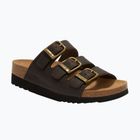 Moteriškos šlepetės Scholl Rio Wedge Ad Med dark brown