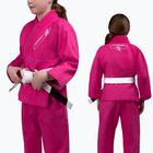Vaikiškas GI braziliškam džiudžitsu Hayabusa Essential pink