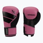 Hayabusa S4 rožinės/juodos bokso pirštinės S4BG