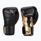 Hayabusa T3 juodos/auksinės bokso pirštinės