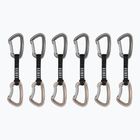 Rinkinys Grivel ALL-Round Alpha 6 pakelių laipiojimo ekspresų 11 cm juoda/geltona