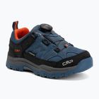 Vaikiški žygio batai CMP Kiruna Low FitGo Waterproof bluestone/arancio