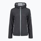 Moteriškas žygio džemperis CMP 34H6376 Fix Hood black/cement