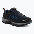 Vyriški žygio batai CMP Rigel Low Fitgo Wp b.blue/flash orange