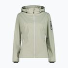 Moteriška softshell striukė CMP 39A5016 Zip Hoodie pistachio
