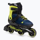 Vaikiški riedučiai Rollerblade Microblade 3WD Jr blue royal/lime