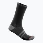 Vyriškos Castelli Superleggera T 18 dviratininkų kojinės juodos spalvos