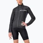 Moteriška dviračių striukė Castelli Squadra Stretch light black/dark grey