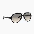 Akiniai nuo saulės Ray-Ban Cats 5000 Classic black/light grey gradient