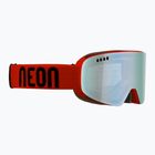 Slidinėjimo akiniai Neon Light red/mirror steel