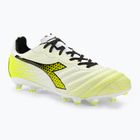 Vyriški futbolo bateliai Diadora Brasil Elite GR LT LP12 white/black/fluo yellow