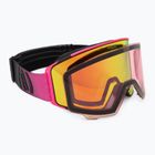 Slidinėjimo akiniai Neon Ice black/pink/mirror red/amber